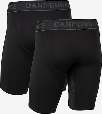 DANISH ENDURANCE Skinny Sportsbukser 'Compression Shorts' i sort