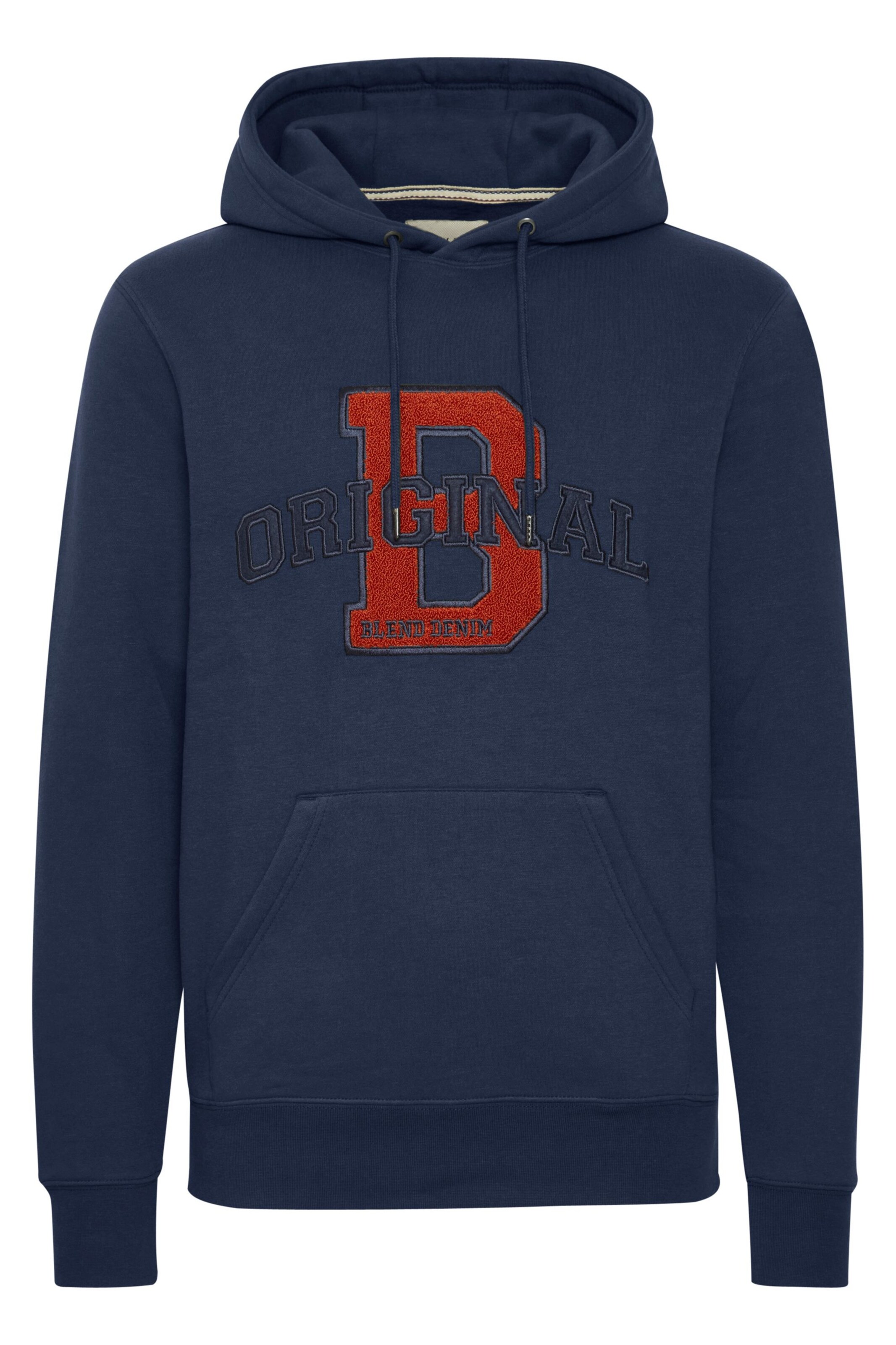 Sweat-shirt BLEND en bleu : devant