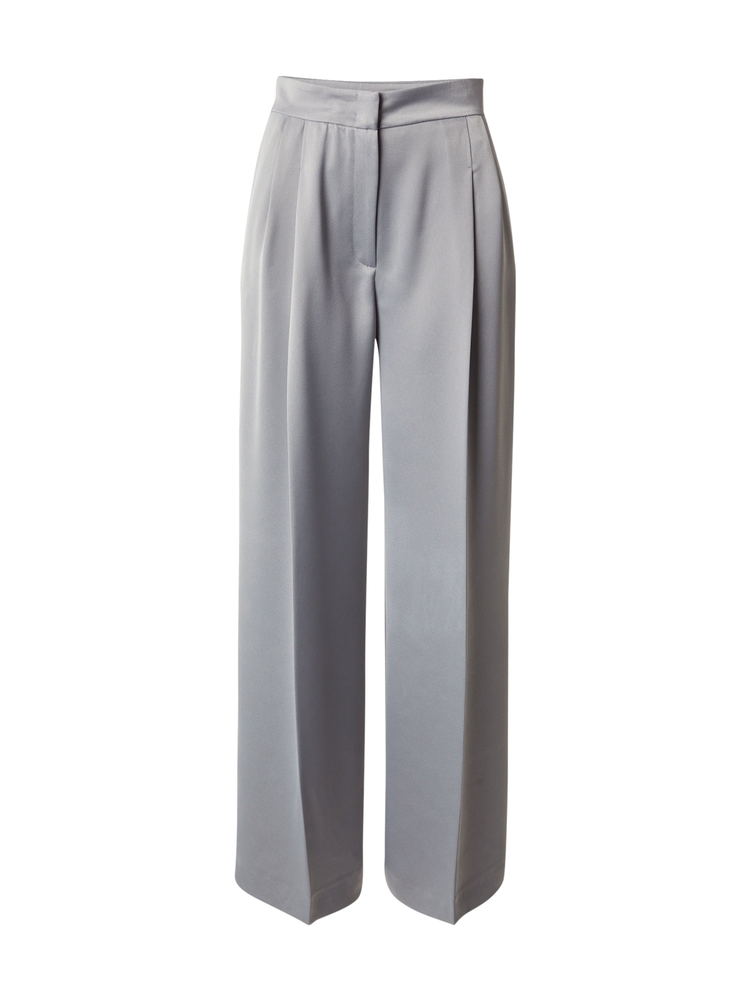 Wide leg Pantaloni cutați 'GELA' de la MAX&Co. pe gri: față