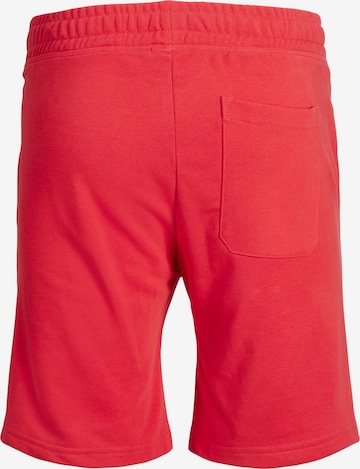 Regular Pantalon 'TREVOR' JACK & JONES en rouge