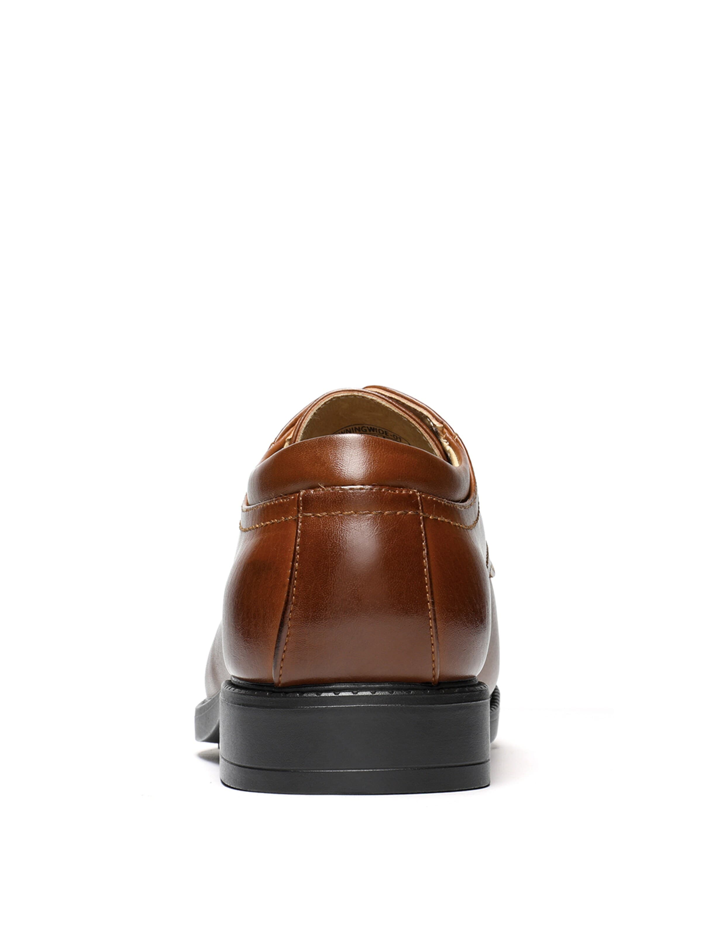 Bruno Marc Lace-Up Shoes in Brown