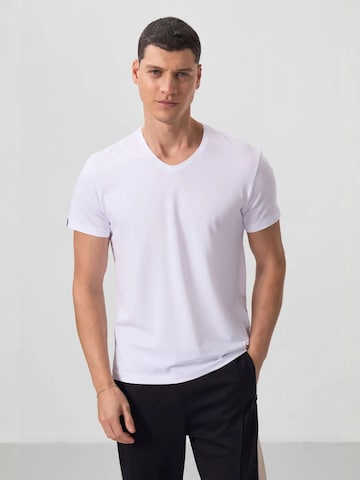 Maglietta di Tommy Life in bianco: frontale