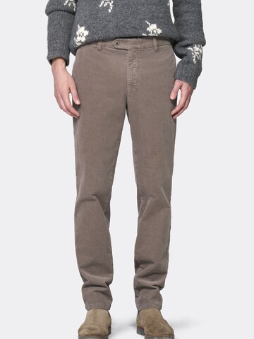 Regular Pantalon chino 'Lupus 2-7698' MMX Germany en gris : devant
