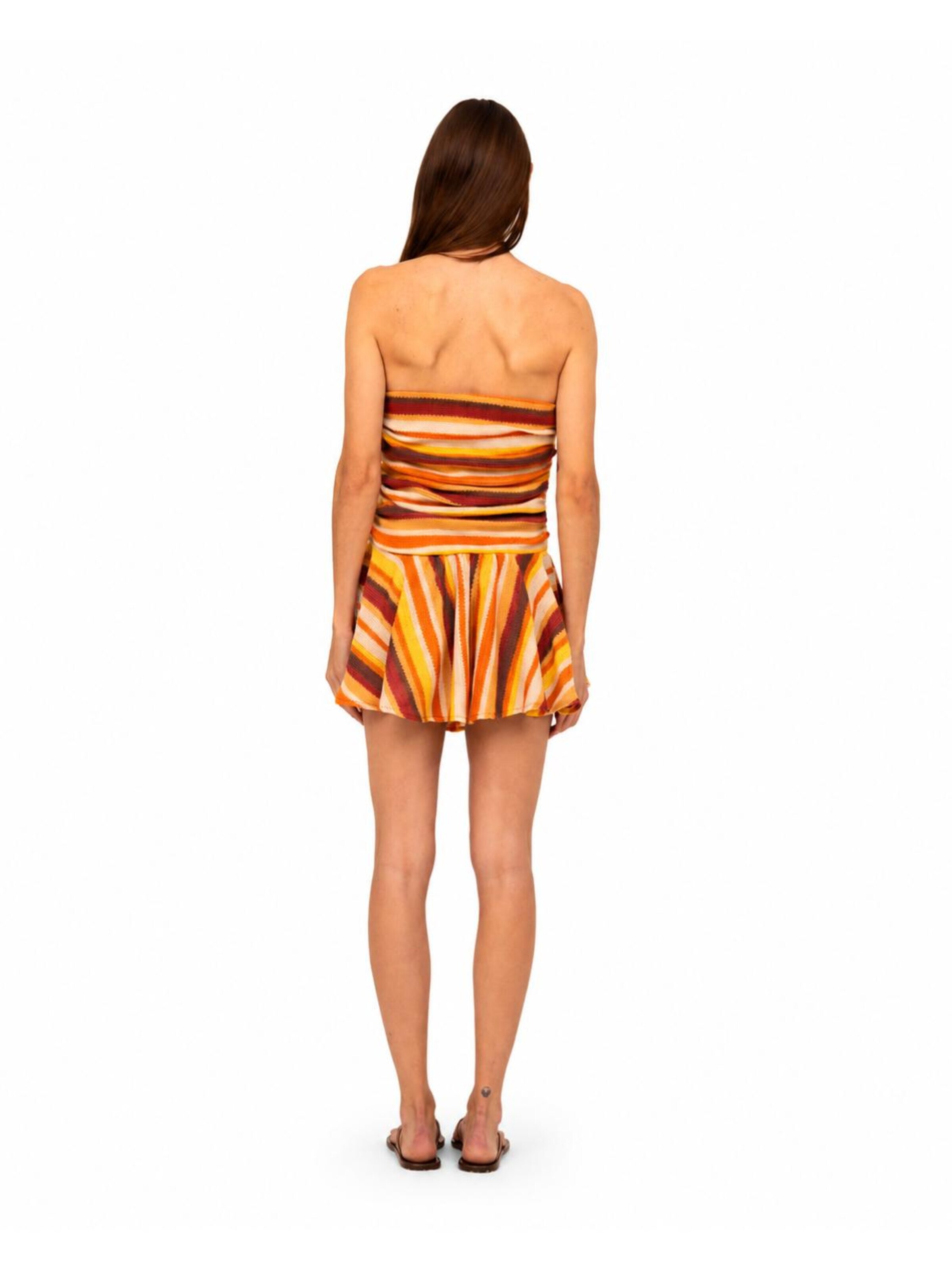 Carmen Says - Vestido de punto 'Sunlight' en amarillo