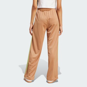 Wide Leg Pantalon de sport 'Adicolor Classic Firebird' ADIDAS ORIGINALS en marron