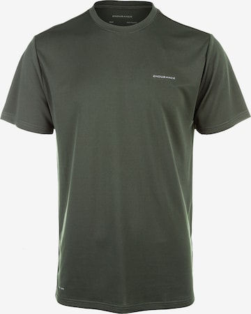 T-Shirt fonctionnel 'Vernon' ENDURANCE en vert : devant