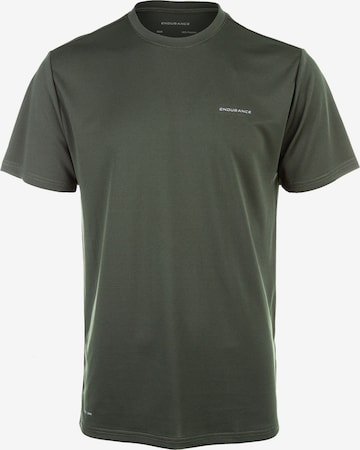 ENDURANCE - Camiseta funcional 'Vernon' en verde: frente