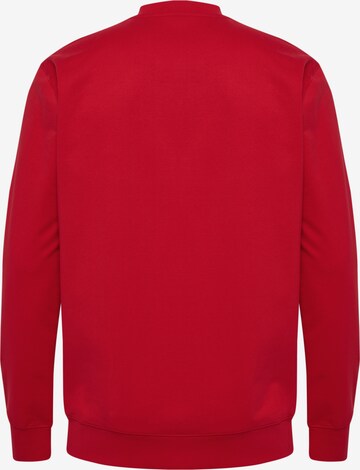 Hummel Athletic Sweatshirt in Red: front