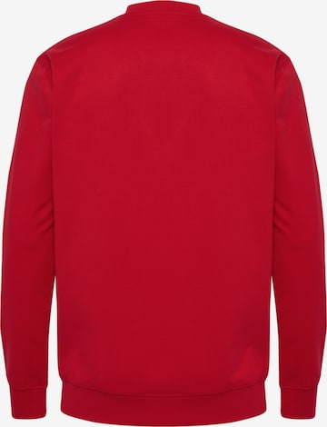 Hummel Athletic Sweatshirt in Red: front