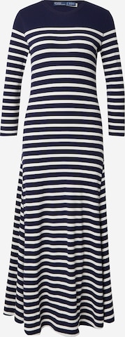 Polo Ralph Lauren Knitted dress in Blue: front