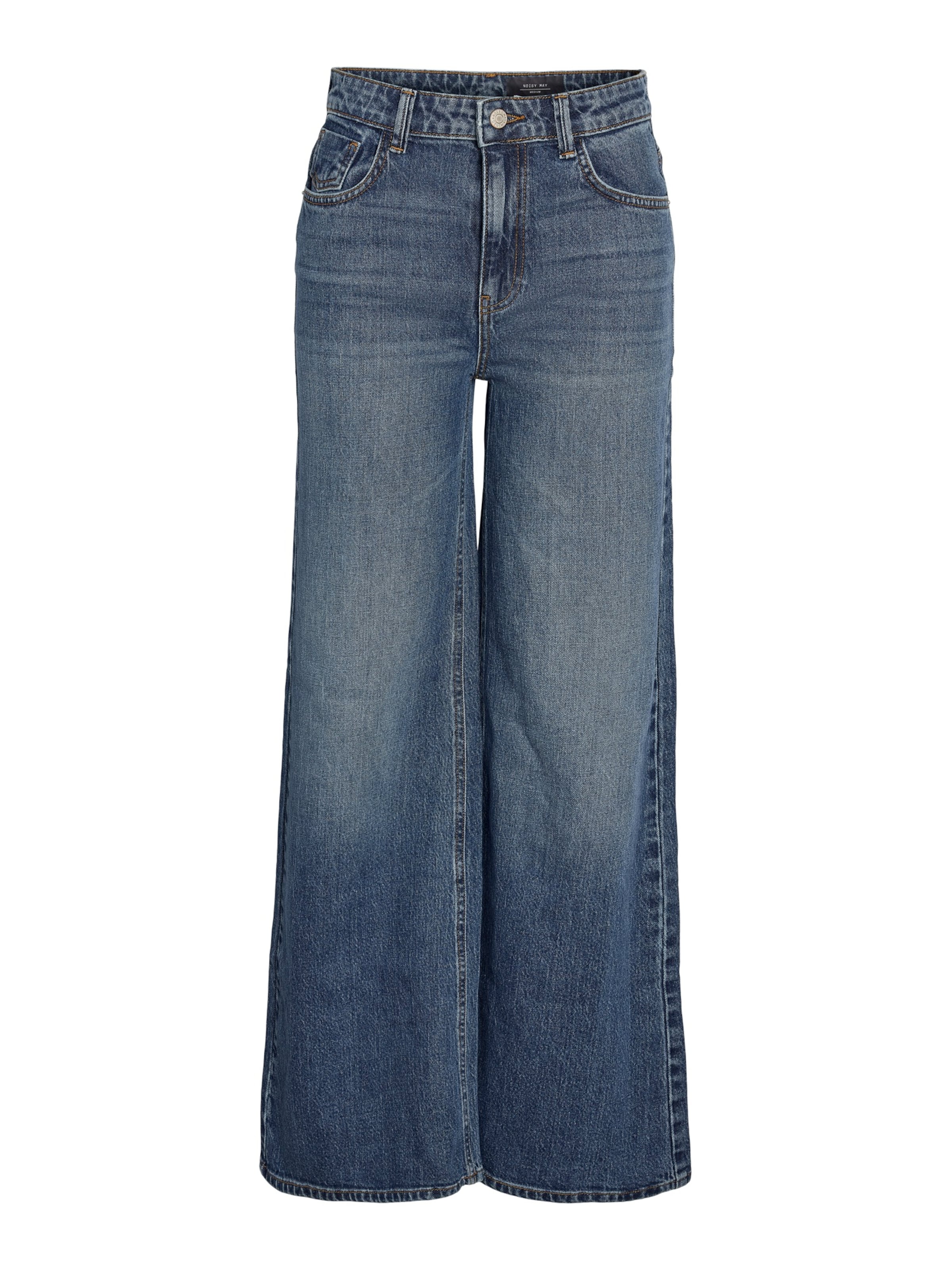 Noisy may Zvonové kalhoty Džíny 'NMNELLIE' – modrá: přední strana