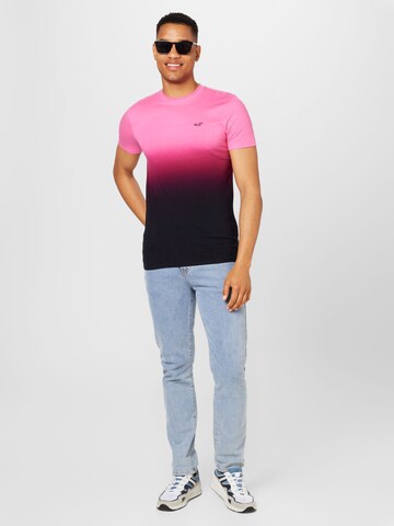 HOLLISTER T-shirt i rosa