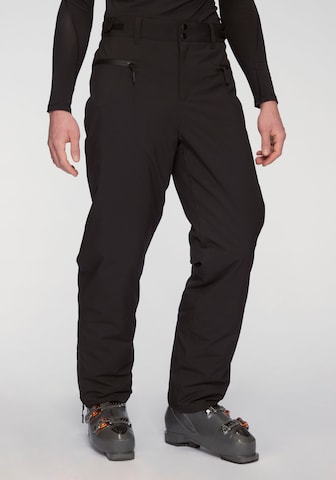 JOHN DEVIN Regular Workout Pants in Black: front