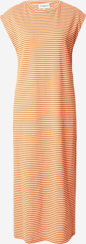 FRNCH PARIS Poletna obleka 'ANTONELLA' | oranžna barva: sprednja stran