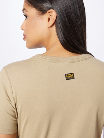 T-shirt G-Star RAW en beige