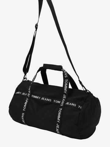 Tommy Jeans Cestovná taška 'Essential' - Čierna: predná strana