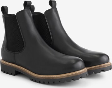 Travelin Chelsea boots 'Randers' in Zwart