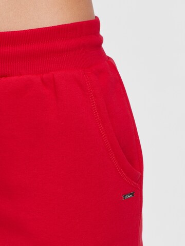 regular Pantaloni di s.Oliver in rosso