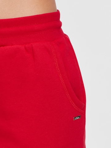 Regular Pantalon s.Oliver en rouge