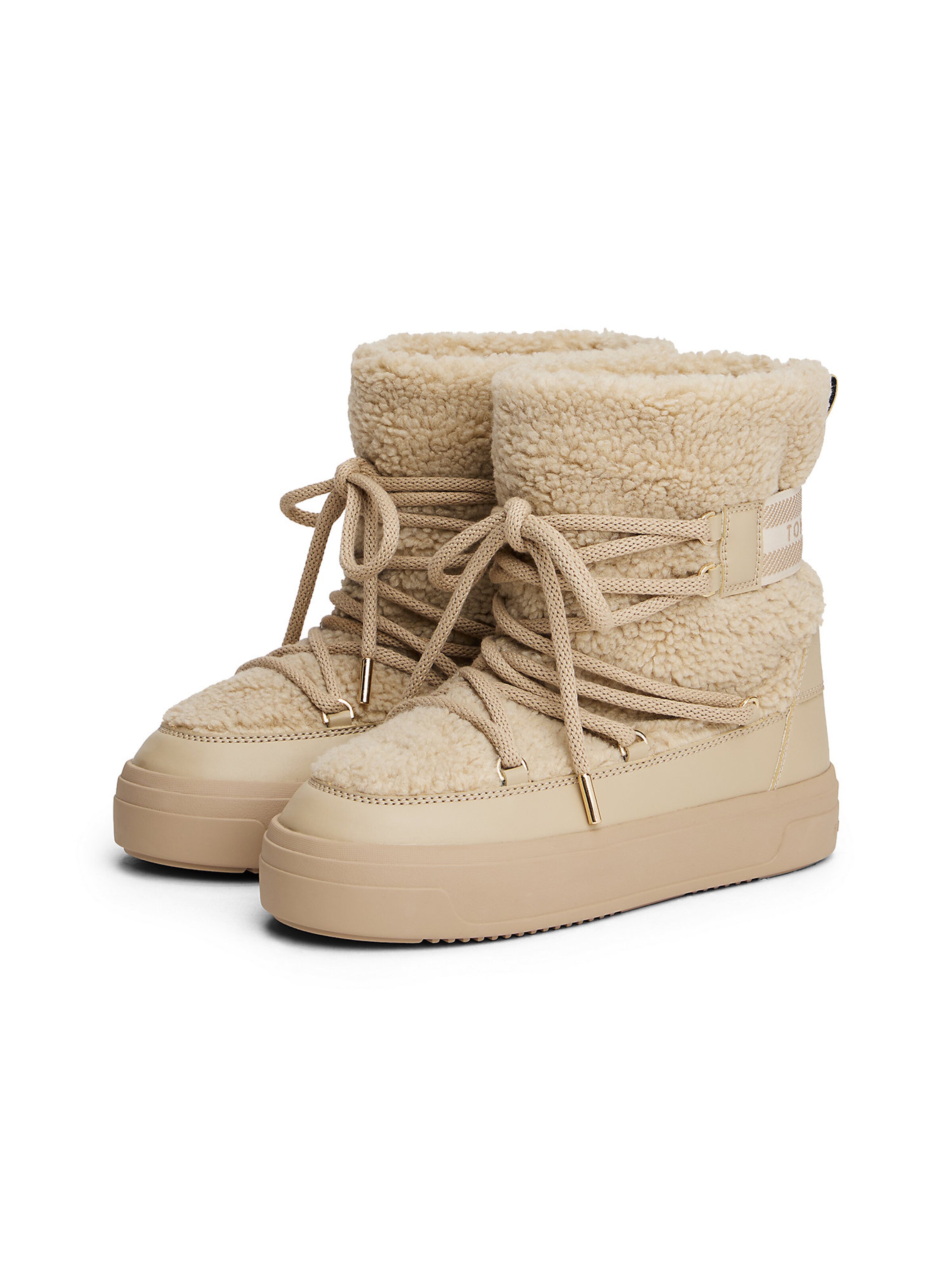 TOMMY HILFIGER Snowboots in Beige