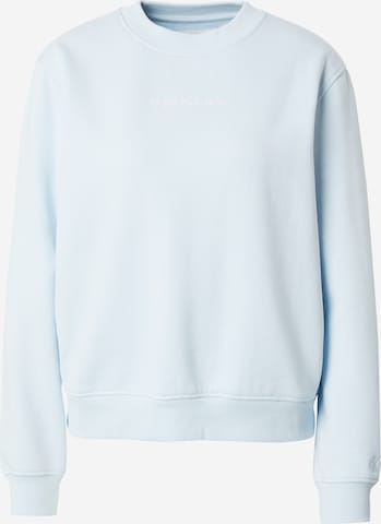 Sweat-shirt 'INSTITUTIONAL' Calvin Klein Jeans en bleu : devant