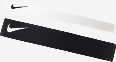 NIKE Accessoires Sportspandebånd 'Flex' i sort / hvid, Produktvisning