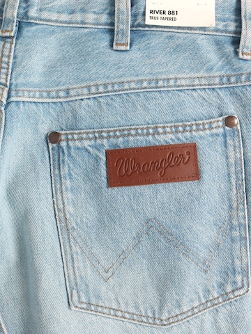 Tapered Jeans 'RIVER' di WRANGLER in blu