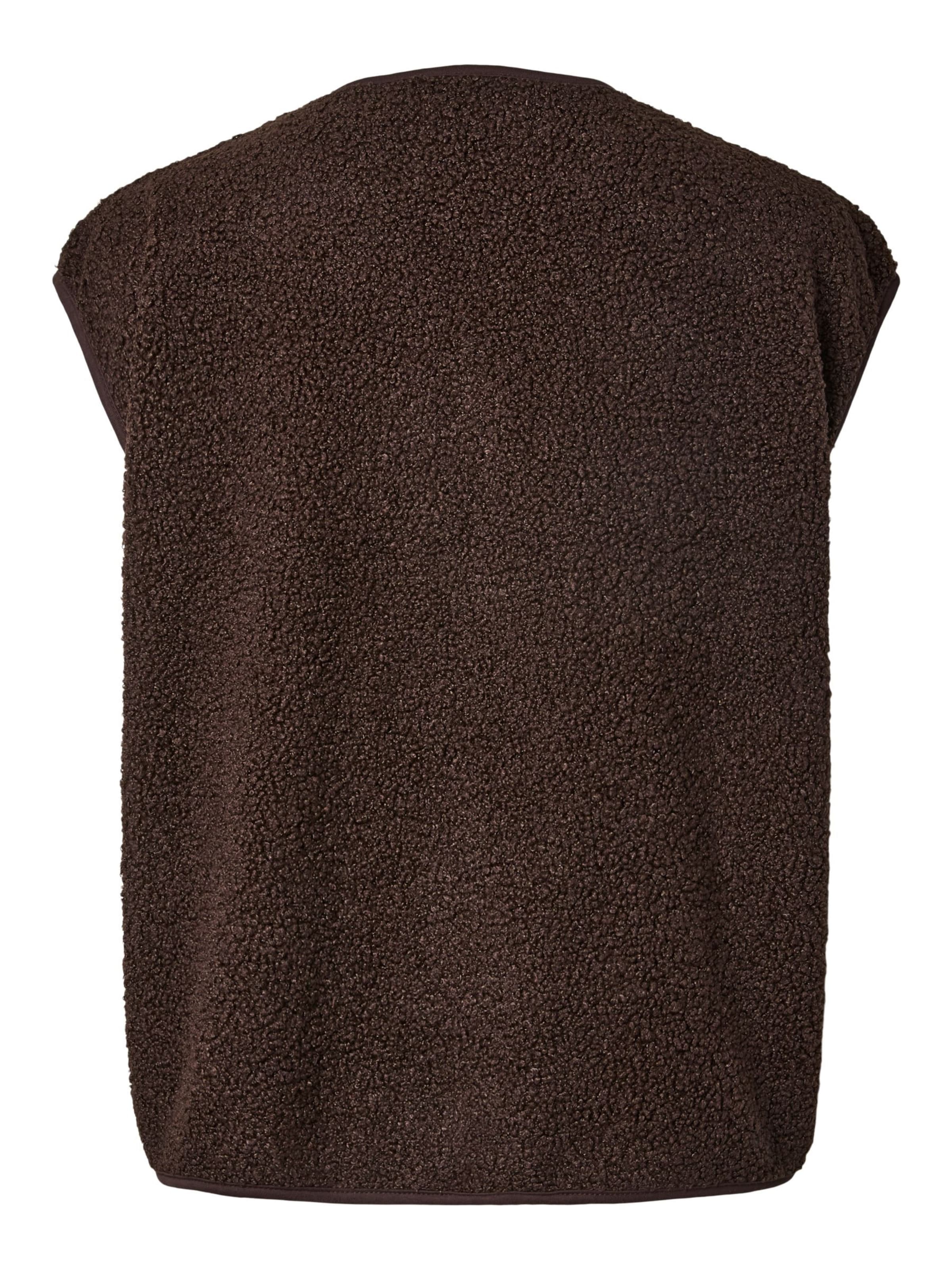 Gilet 'PCKATTY' di PIECES in marrone