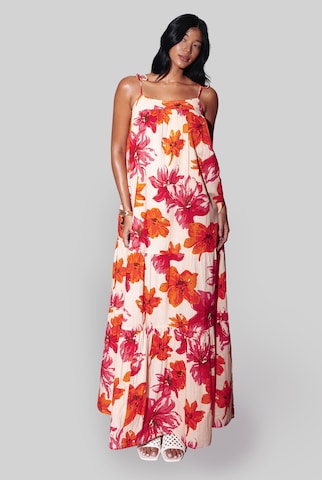 South Beach Kleid in Rot: Vorderseite