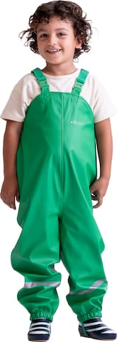 BMS Outdoorhose 'Matschhose' in Grün: Vorderseite