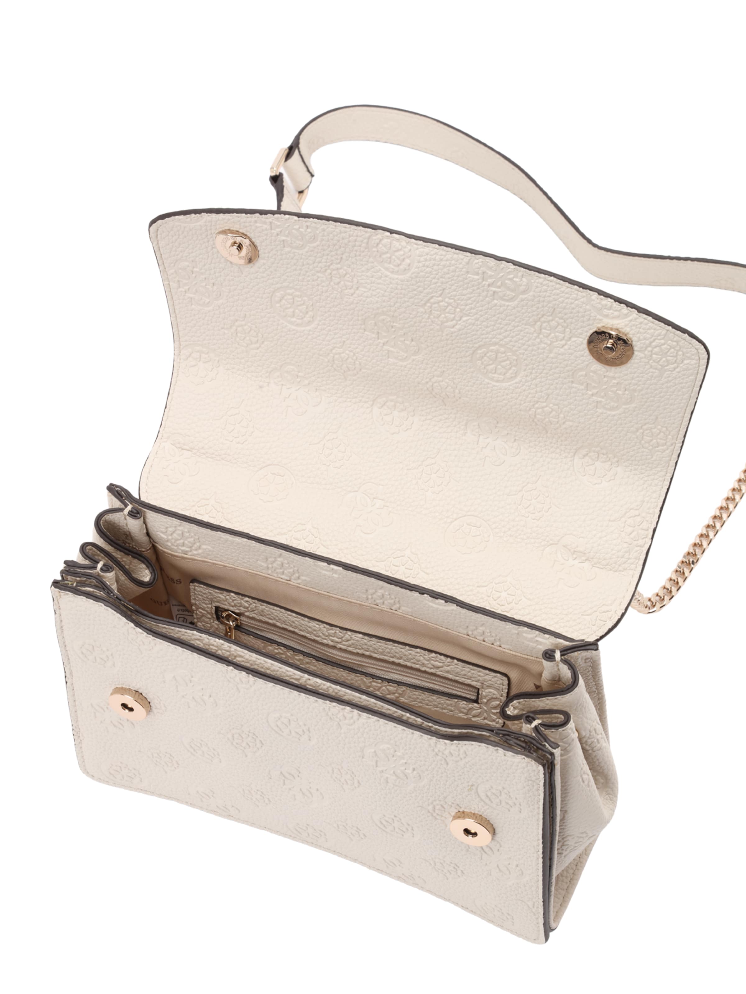 GUESS - Bolso de hombro 'CRESIDIA II CNVRTBL XBODY FLAP' en beige