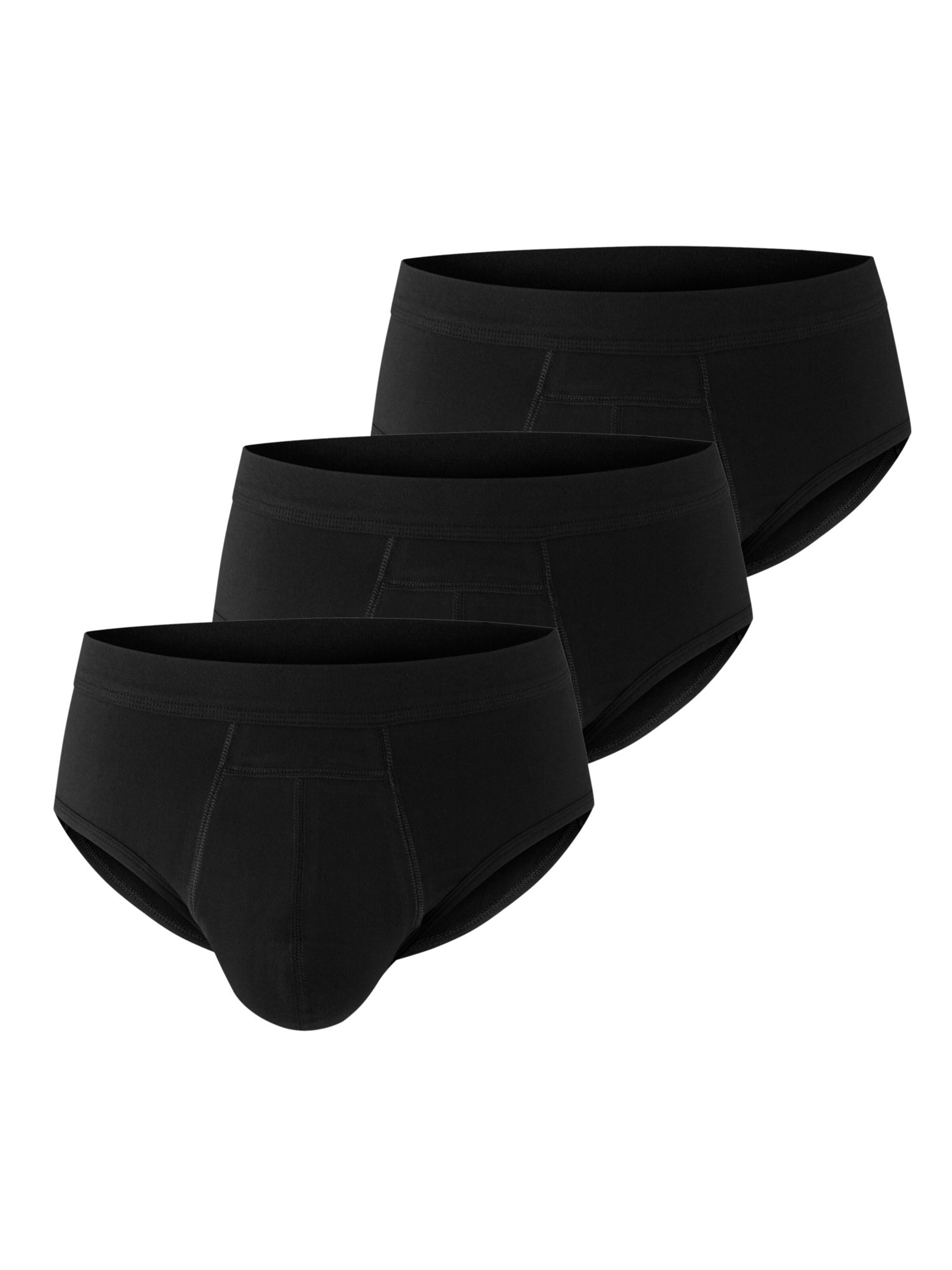 Slip di Protechdry in nero: frontale