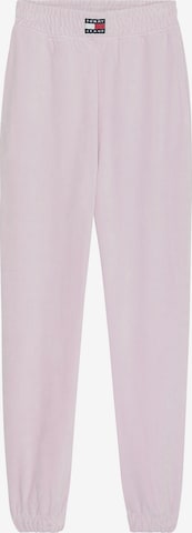 Tommy Jeans Tapered Pants in Pink: front