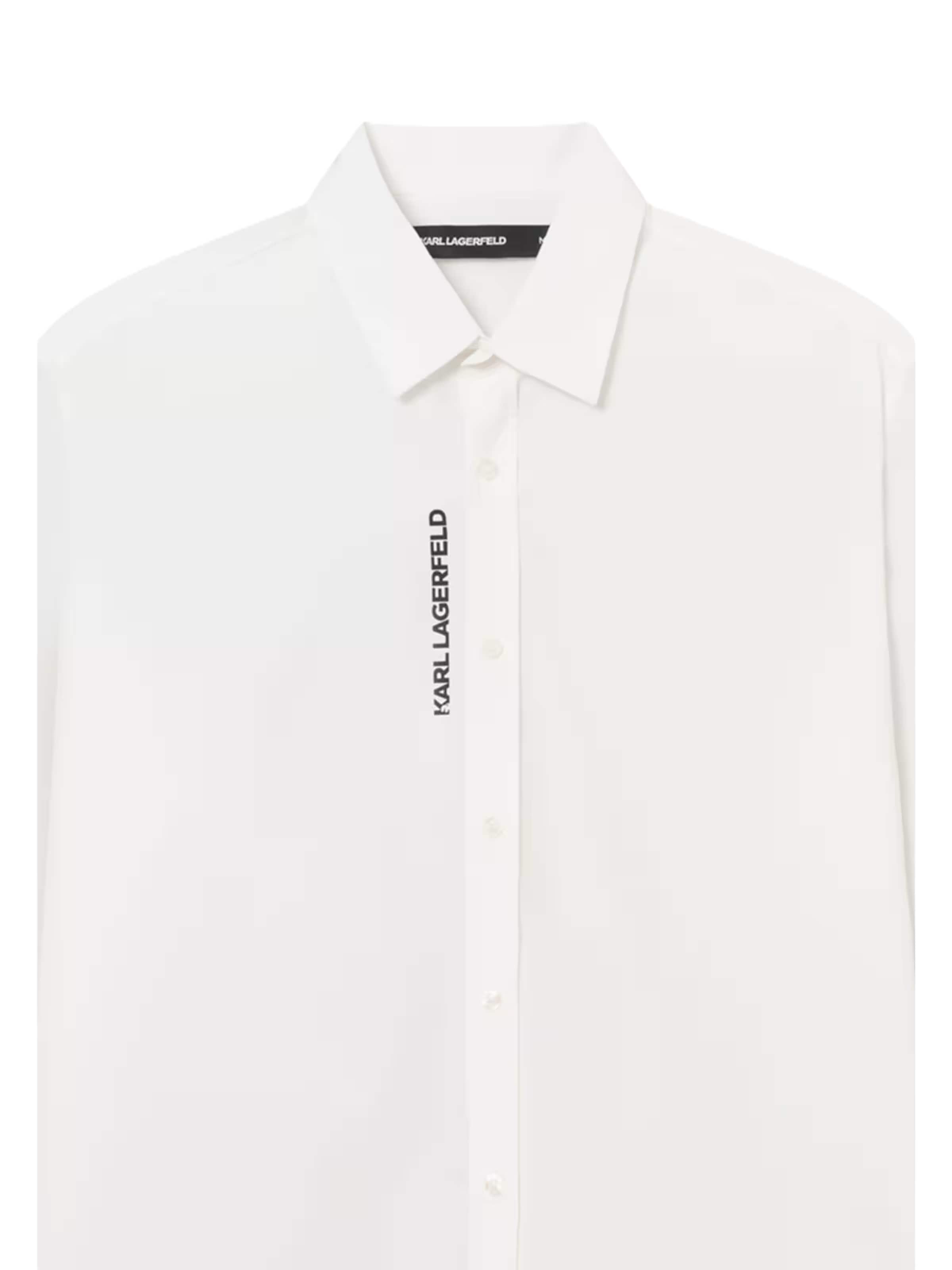Karl Lagerfeld - Ajuste confortable Camisa en blanco