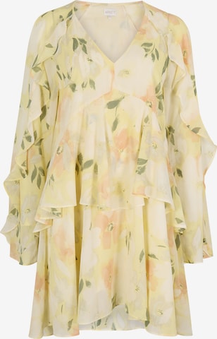 Robe Apricot en jaune : devant