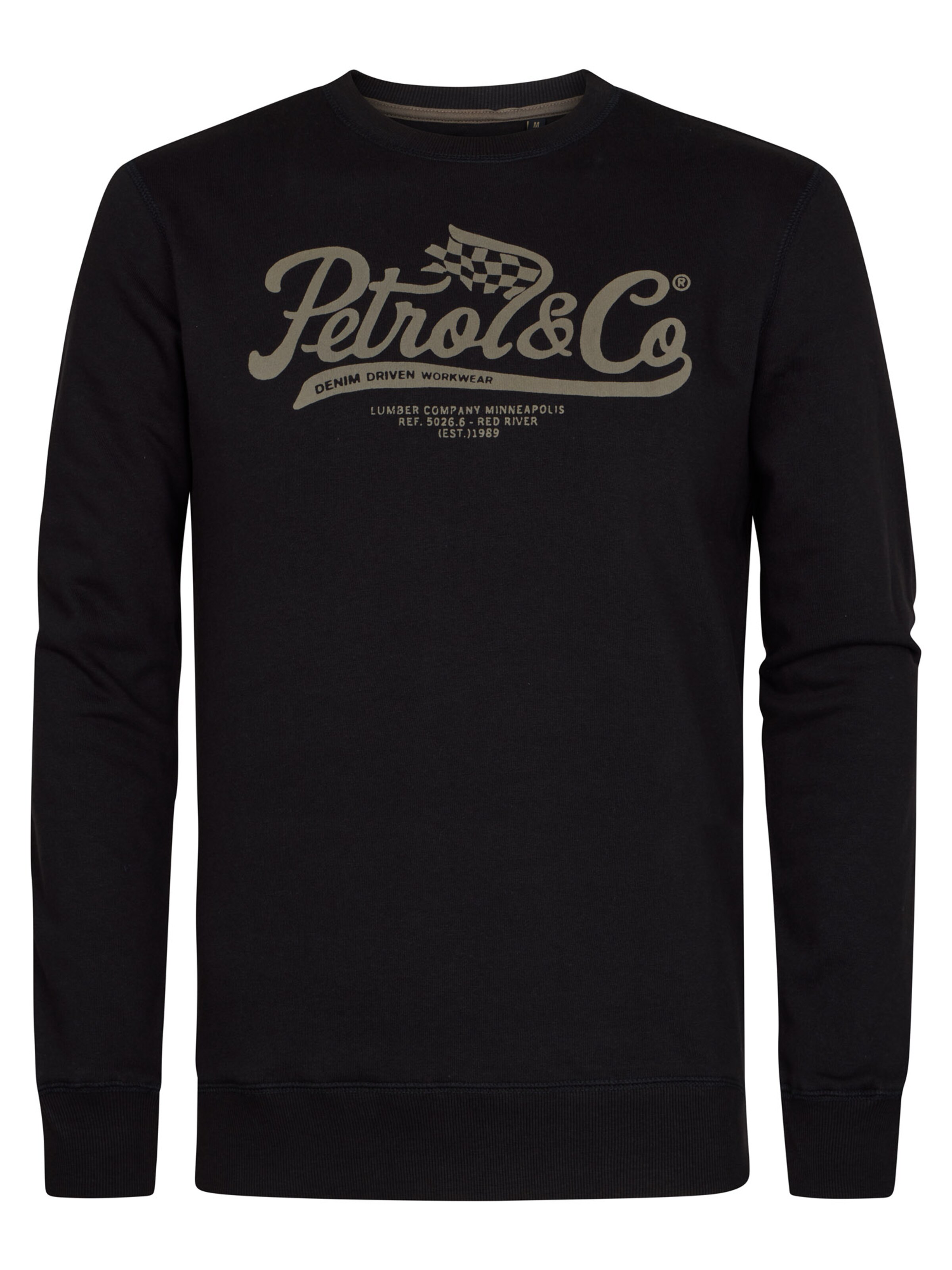 Petrol Industries Sweatshirt in Black, Item view