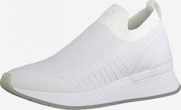 Slip on Tamaris Fashletics en blanc : devant