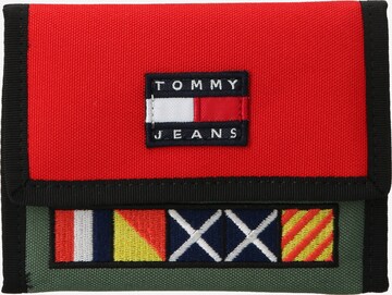Tommy Jeans Wallet in Green: front