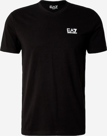 EA7 Emporio Armani Koszulka w kolorze czarny: przód