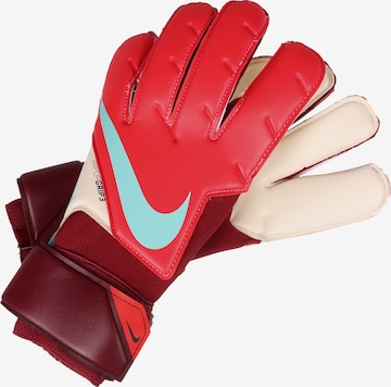 NIKE Athletic Gloves 'Vapor Grip 3' in Red: front