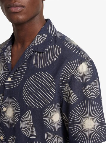 JACK & JONES Comfort Fit Košeľa - Modrá