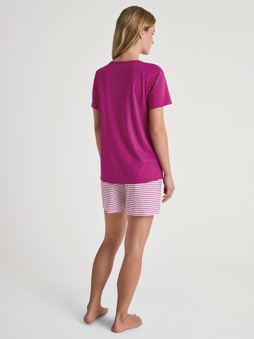 CALIDA Short Pajama Set in Red