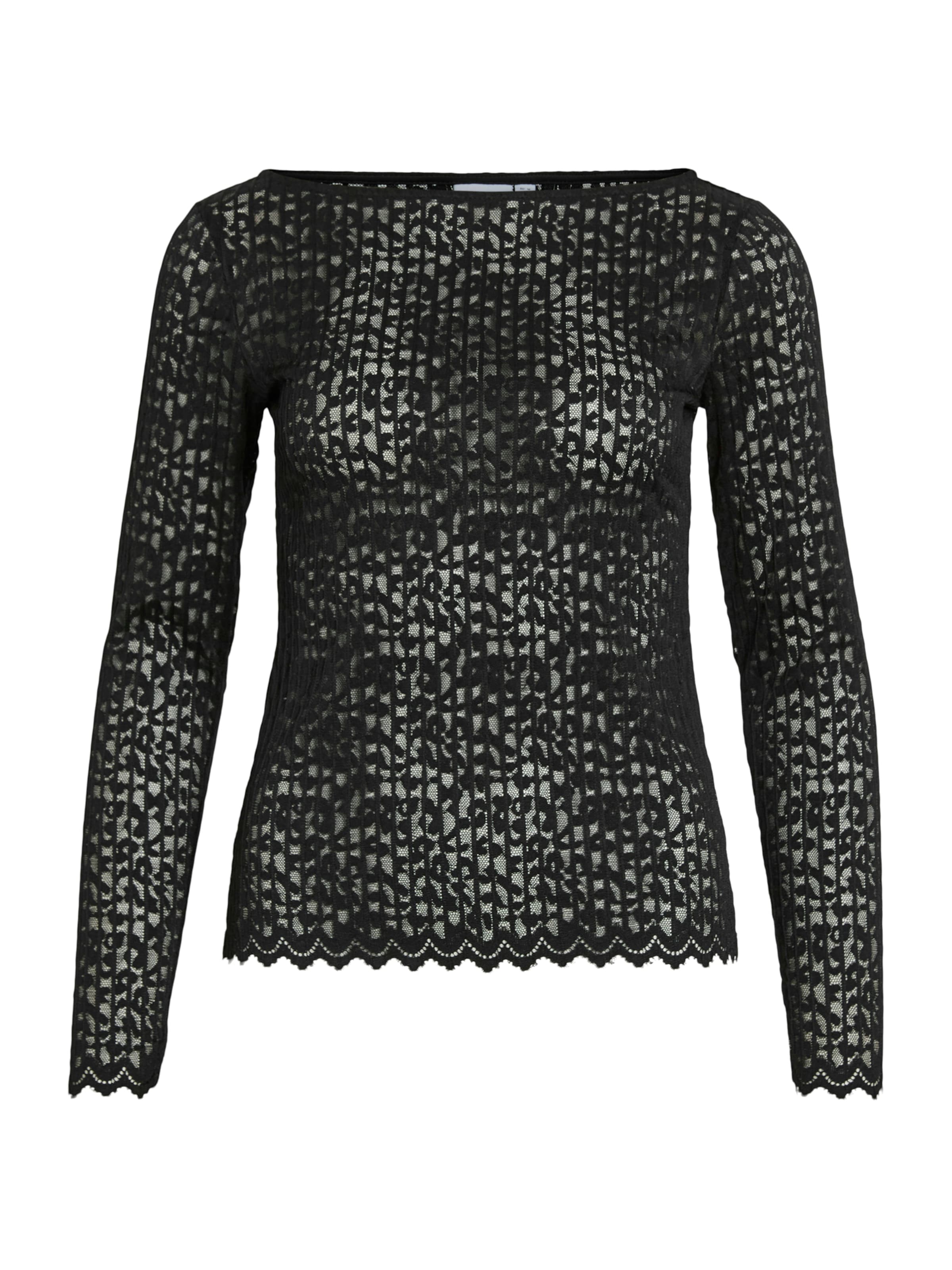 VILA Shirts 'ROMINA' i sort: forside