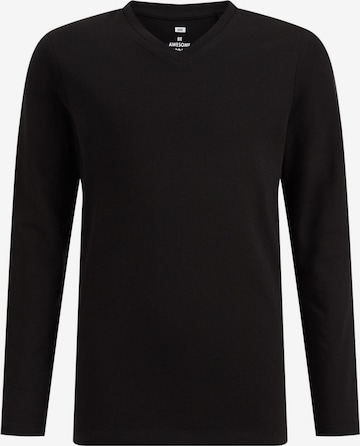 WE Fashion Shirt in Black: front