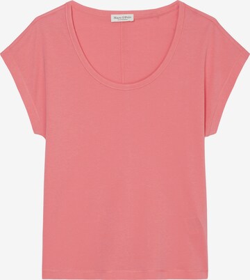 T-shirt Marc O'Polo en rose : devant