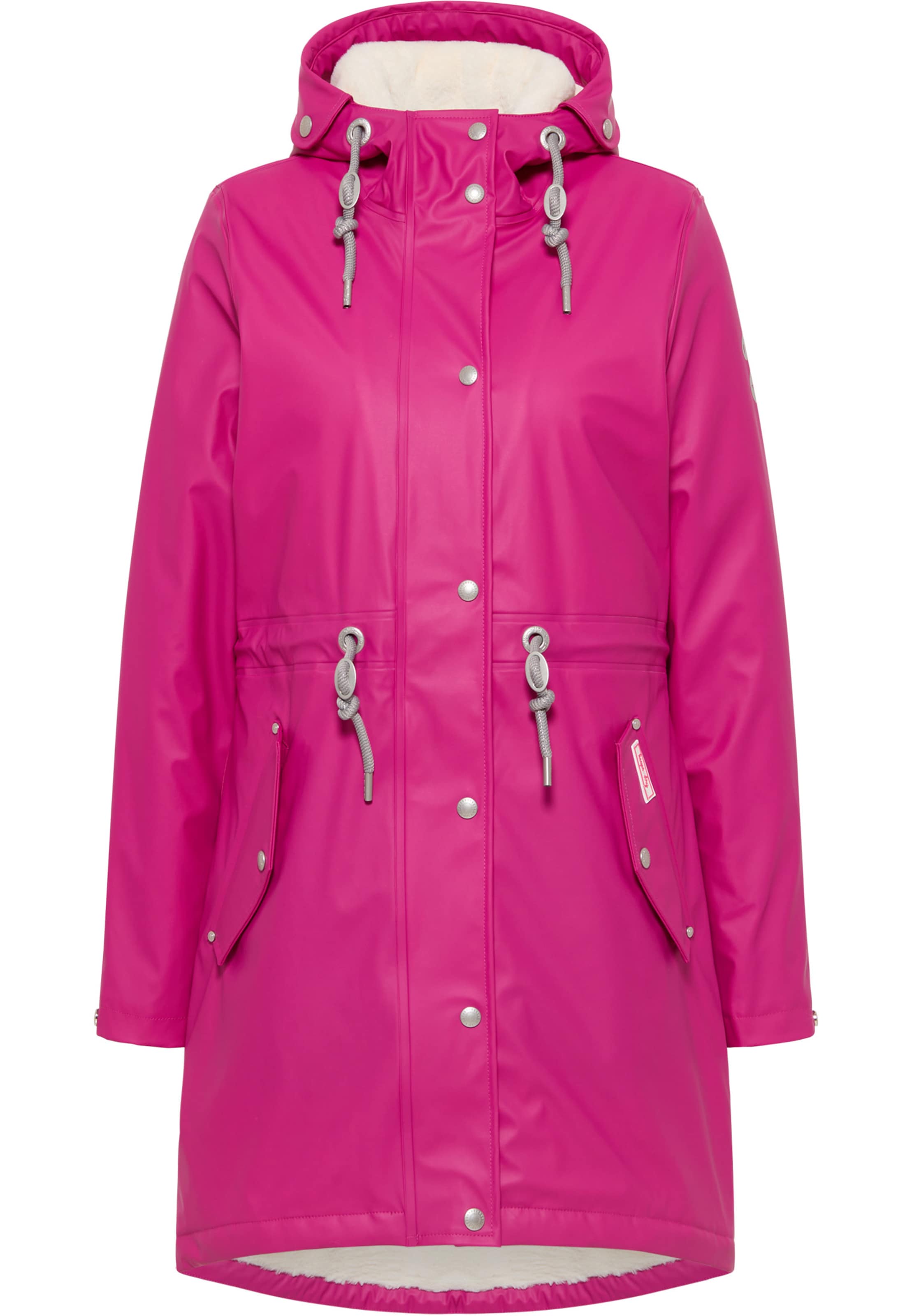 MYMO - Parca de entretiempo en rosa: frente