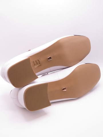 JB MARTIN - Zapatos con plataforma 'Violette' en blanco