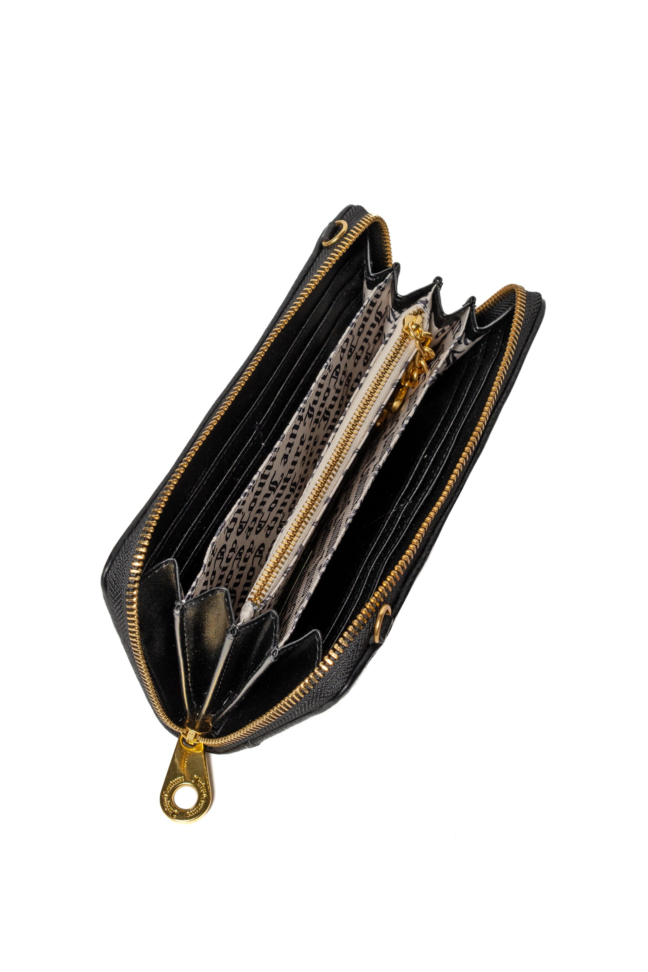 Juicy Couture Portemonnaie 'Ella' in Schwarz