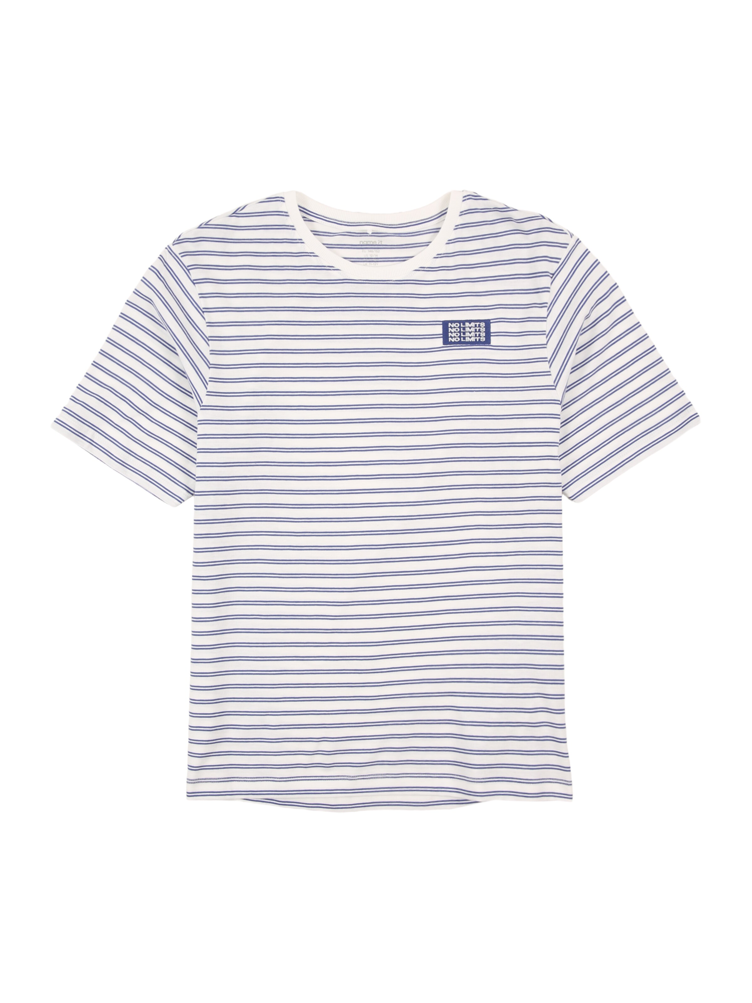NAME IT Shirt 'NKMKRISTIAN' in White: front