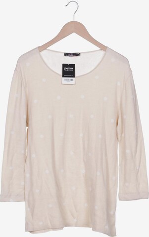 Zwillingsherz Pullover XXL in Beige: predná strana